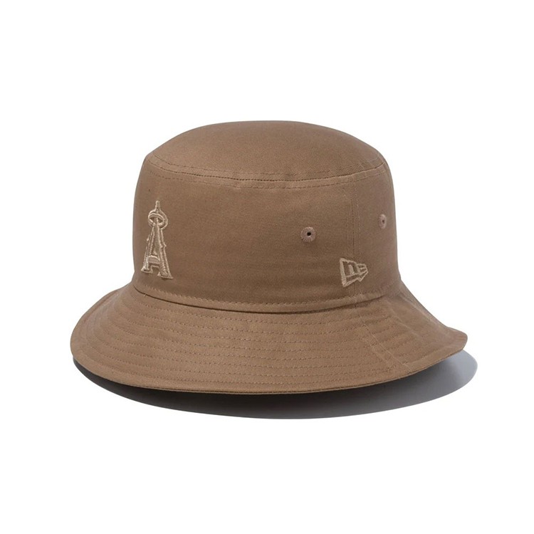 [NEW ERA]バケット01 MLB Tonal Logo バケットハット　エンゼルス / カーキ　M