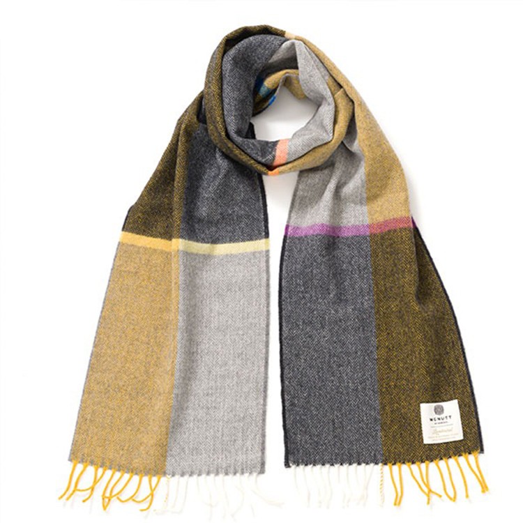 [MCNUTT OF DONEGA] MCNUTT マフラー BOX付き イエロー