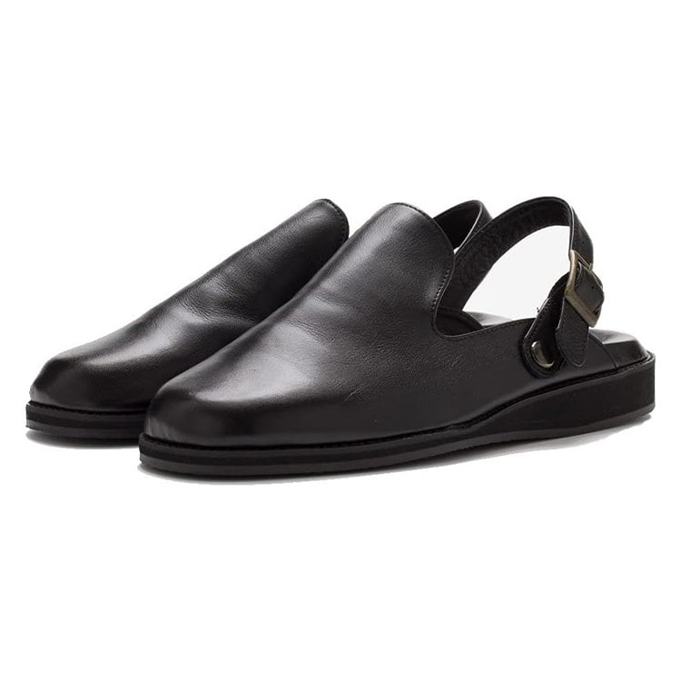 [Snobbist]日本製 ビジネスサンダル　ブラック　S