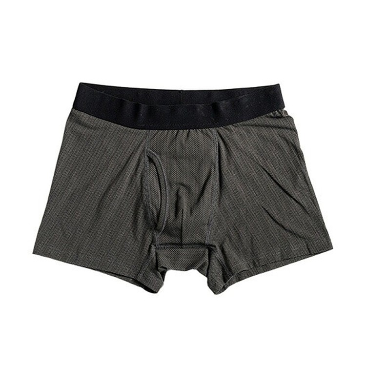 [Herringbone Club] ちょい漏れ安心ボクサーパンツ グレー2枚組 LL