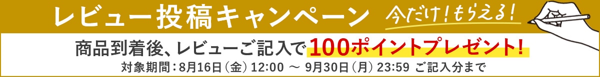 レビュー投稿キャンペーン