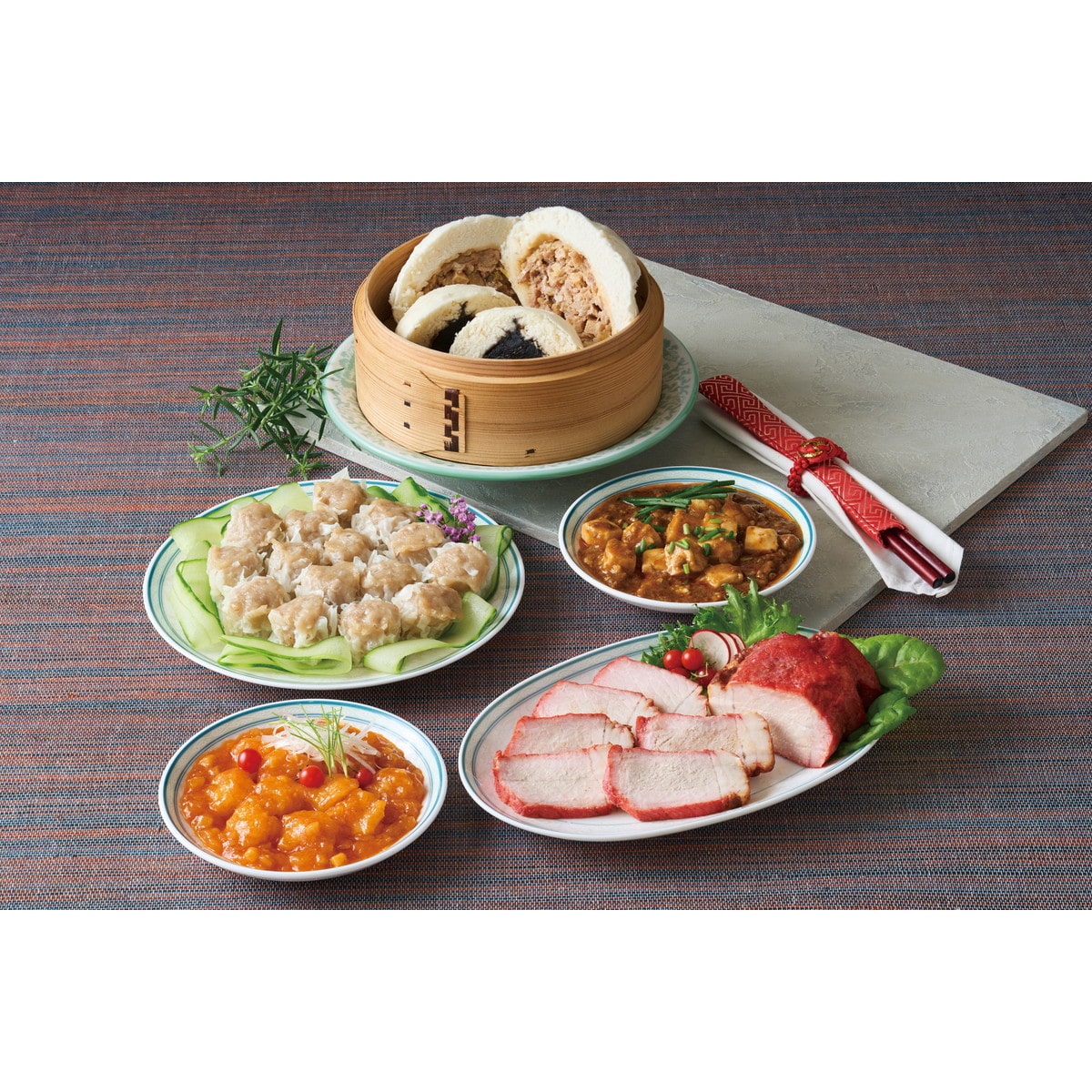 横浜中華街「江戸清」ブタまん・中華惣菜セット