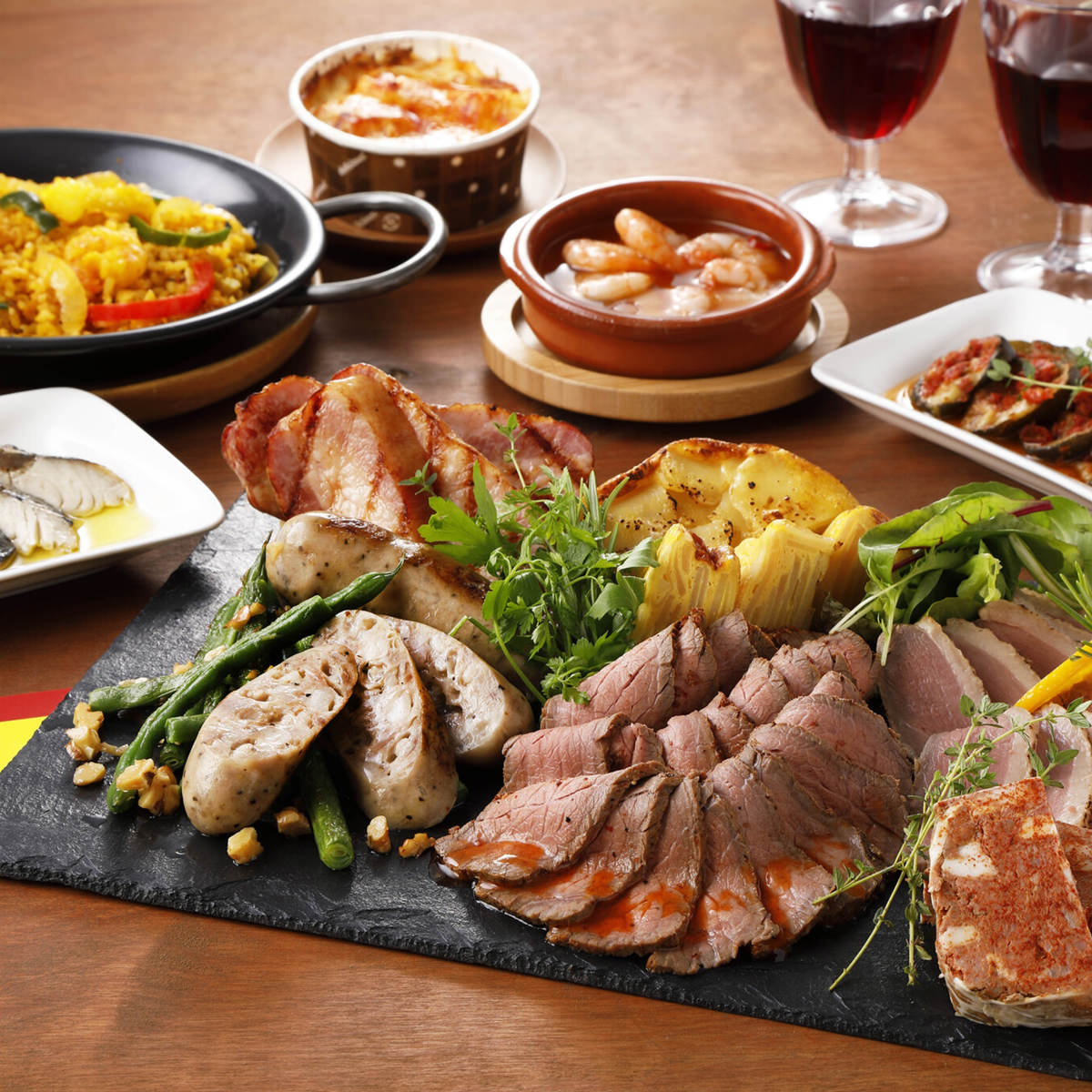 モン・テルセーロ オードブル 詰め合わせ 〔海老のアヒージョ95g、イベリコ豚ベーコン、バスク風テリーヌ ほか全11種〕