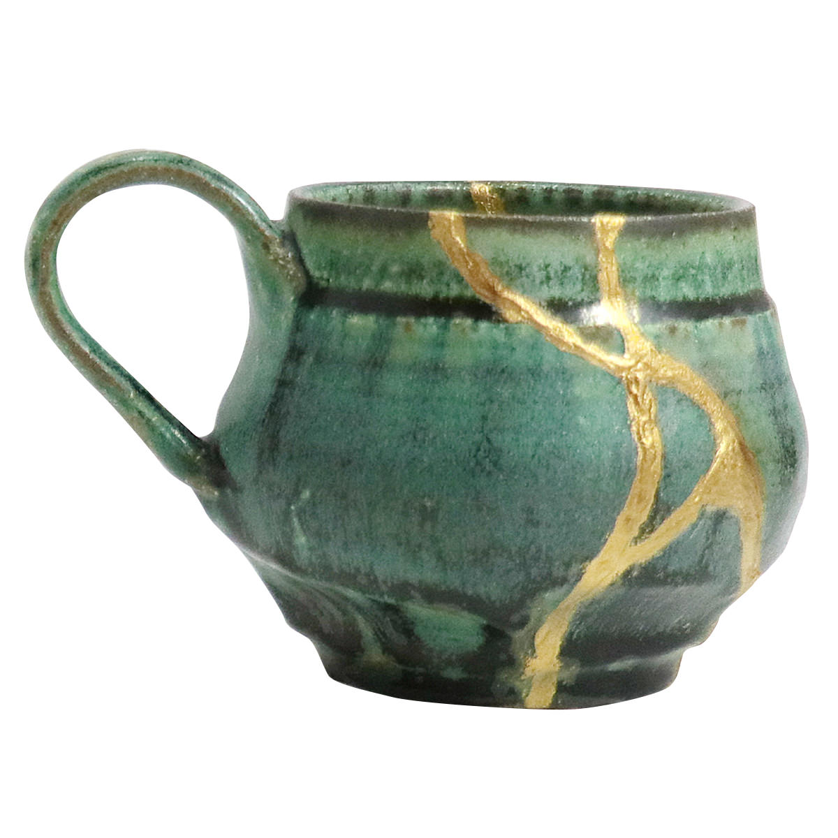 金継ぎセット 平磨き法 〔金継ぎ用生漆・練習用代用金粉など 道具一式〕