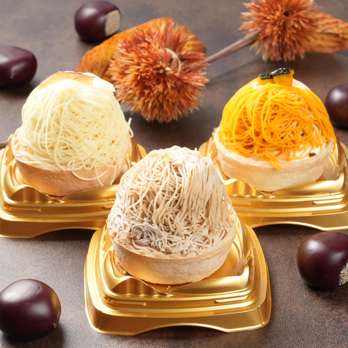 百万石モンブラン 詰め合わせ 〔五郎島金時・和栗・カボチャ〕