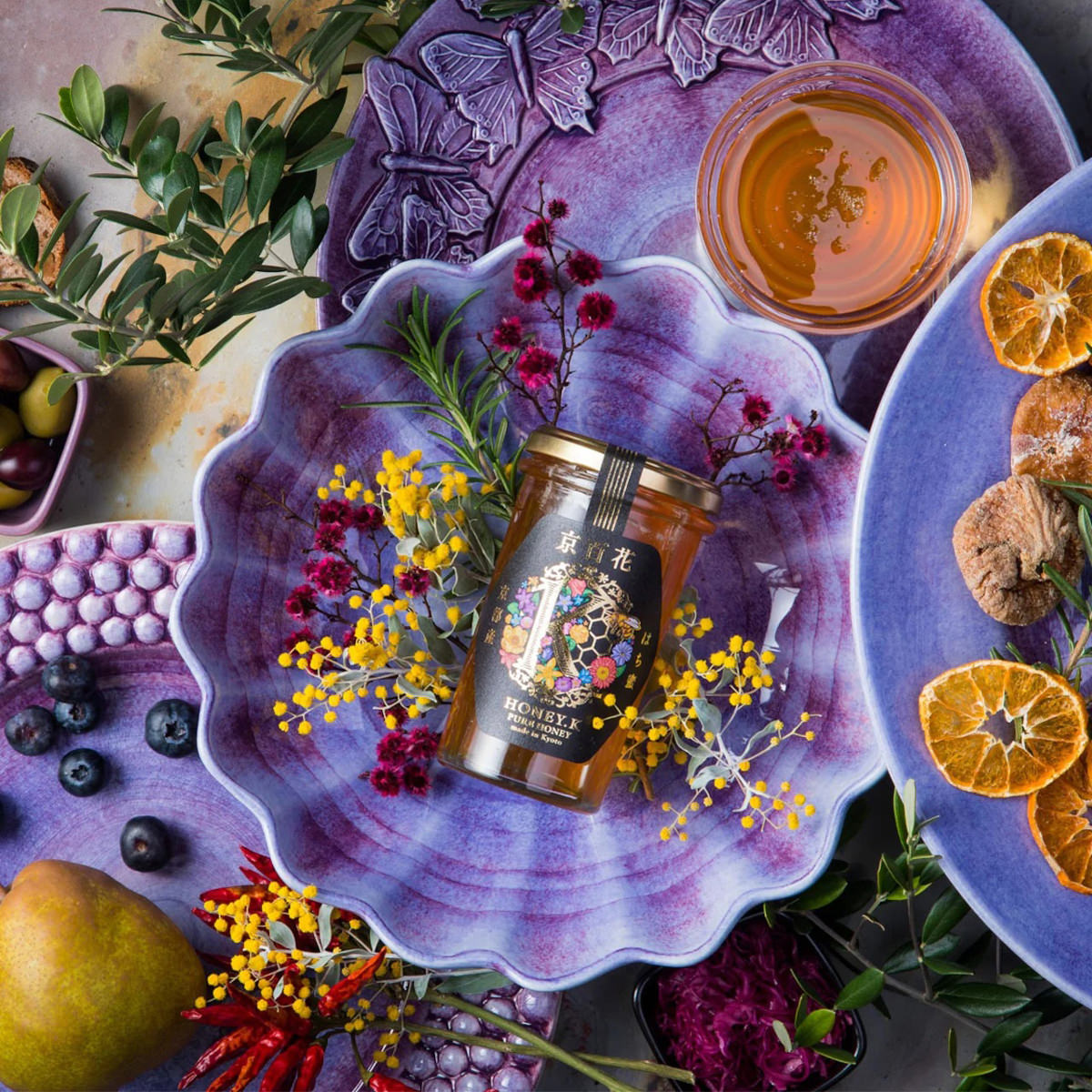 京都市内産 蜂蜜 京百花 化粧箱入 〔250g〕【北海道・沖縄県・離島 配送不可】