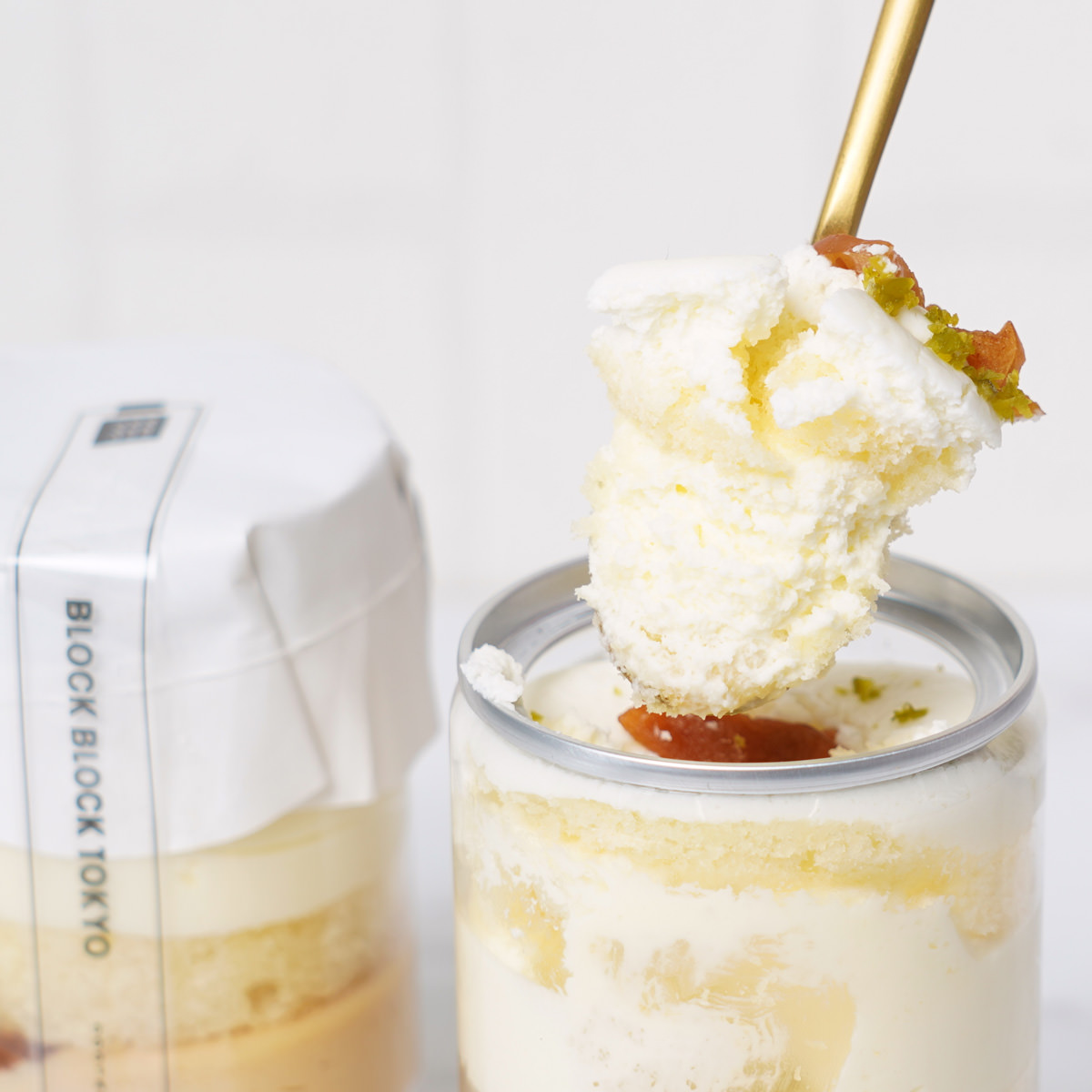 バスクレアチーズケーキ缶 アップルシナモン〔(高さ97mm、底径48mm)×4〕