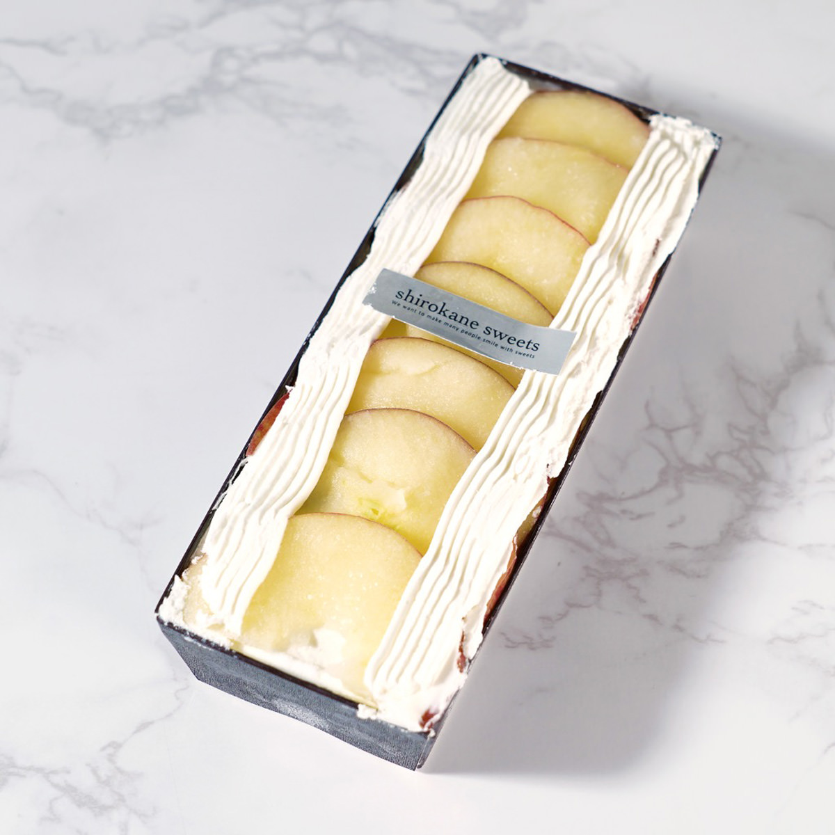 白金プレミアム手作りアイスクリームケーキ アップルシナモン〔約250g〕