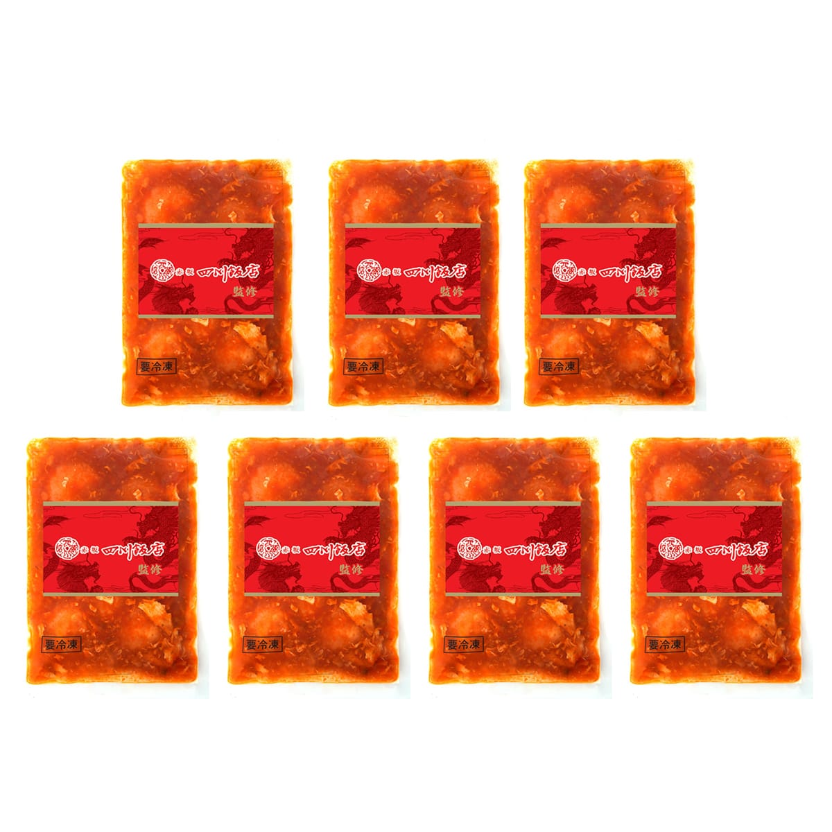 陳建一 乾焼蝦仁丼 〔120g×7〕