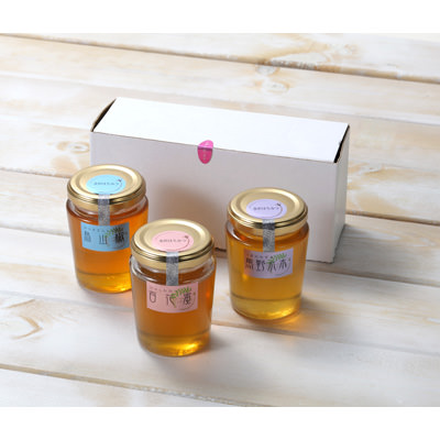 金沢里山産にこだわった、豊かで奥深い味わいのはちみつ・金澤里山はちみつ詰合せ しずく工房・石川県