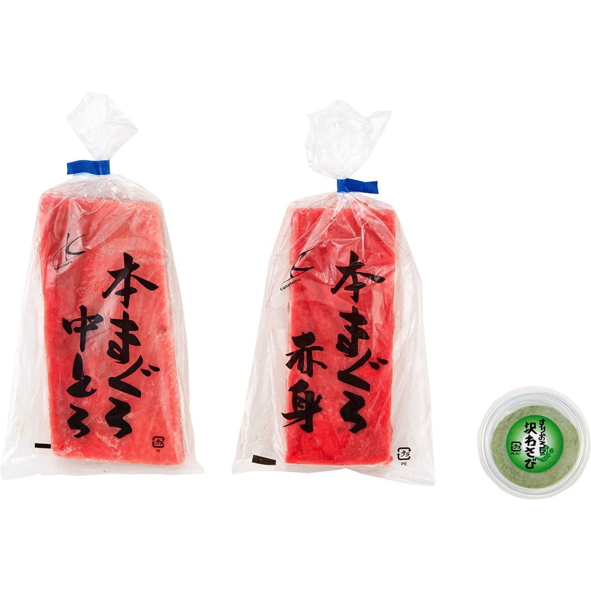 静岡「カネトモ」本まぐろ中とろ・赤身