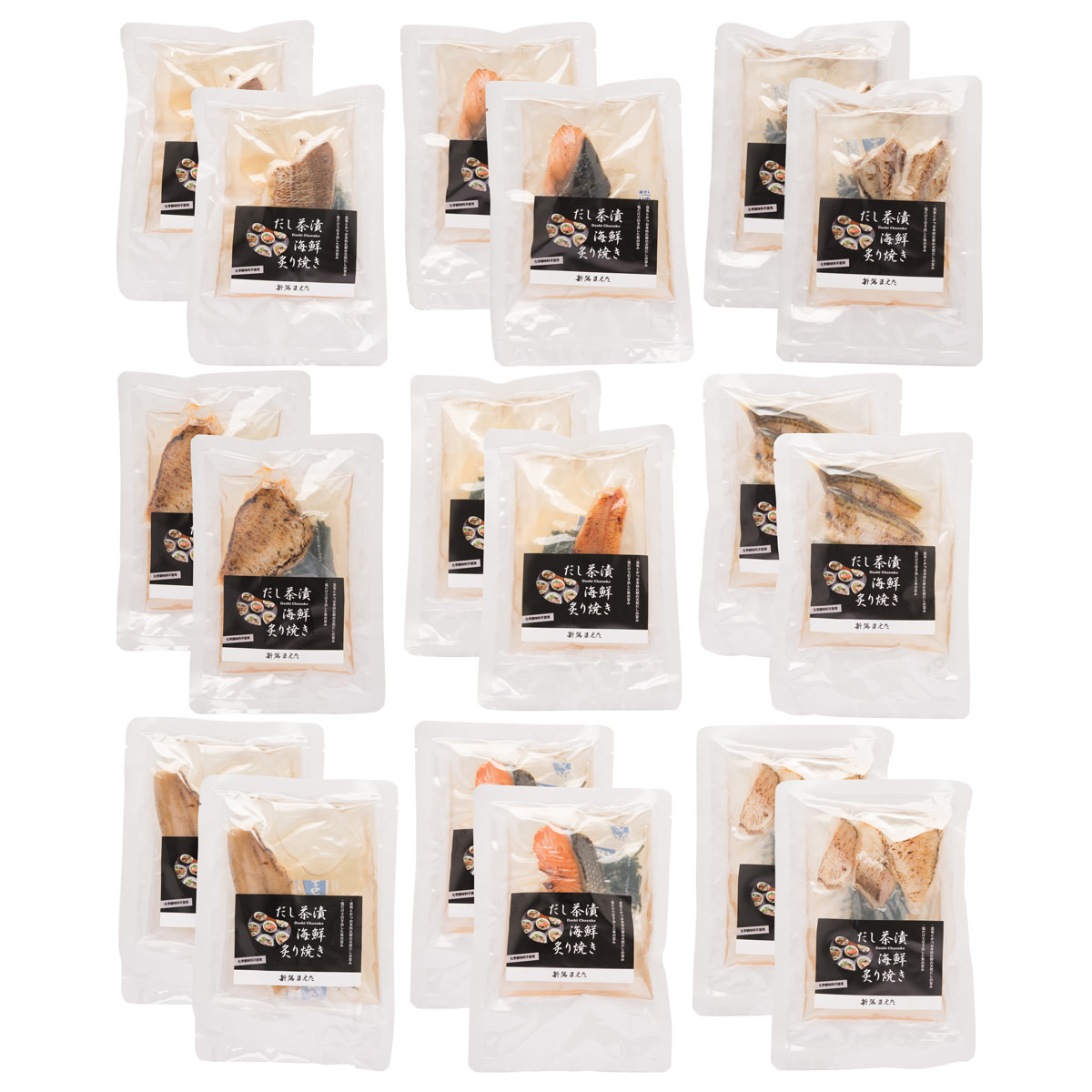 まえた プレミアムだし茶漬け 9種類18食セット 冷蔵〔全9種×各2〕