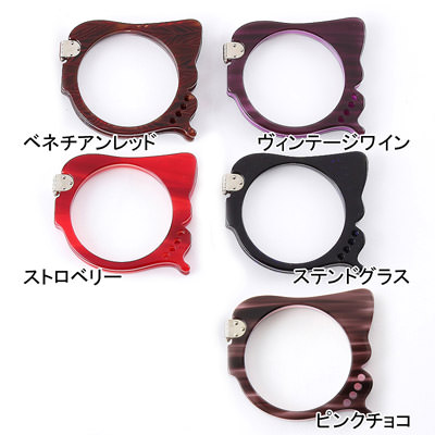 〈 バタフライルーペ・コンパクト 〉携帯用・蝶々 株式会社乾レンズ・福井県 ベネチアンレッド