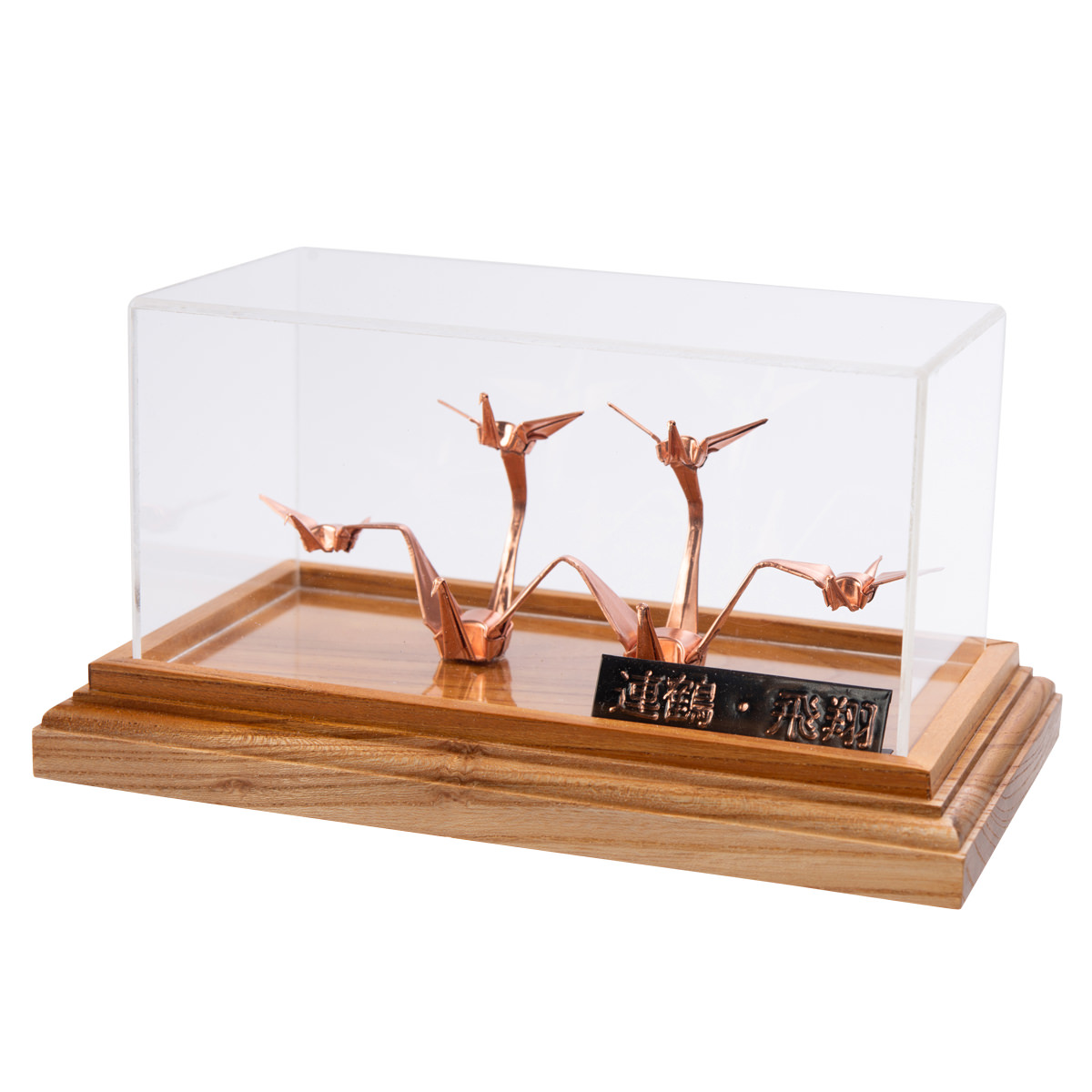 連鶴 6羽 〔20cm×10cm×8cm〕