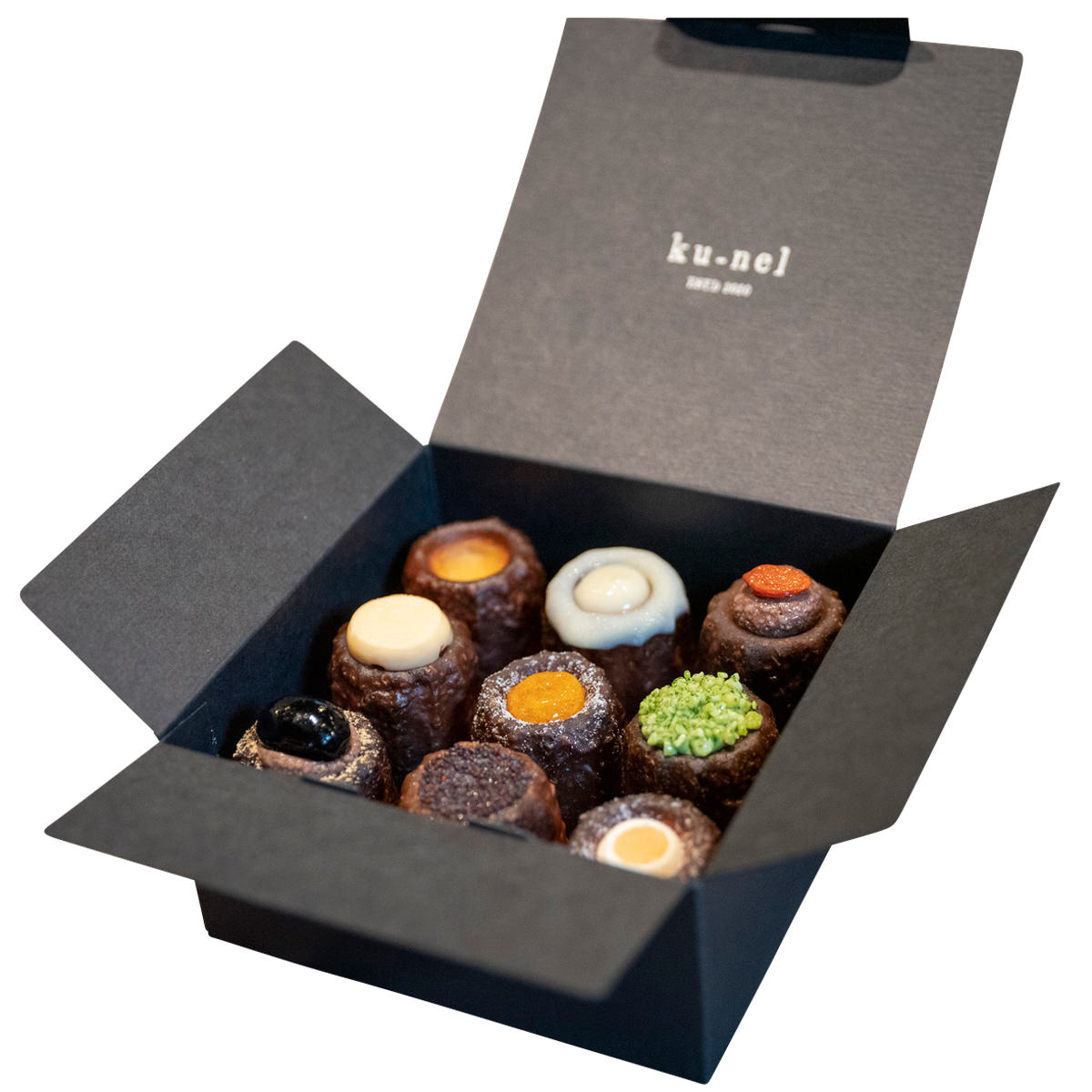 京都奥丹波カヌレ 〔(丹波のたまご・黒豆きなこ・丹波栗2.0・純米大吟醸・抹茶・ほうじ茶・あんことバター・塩ミルク・いもくりなんきん)×2〕