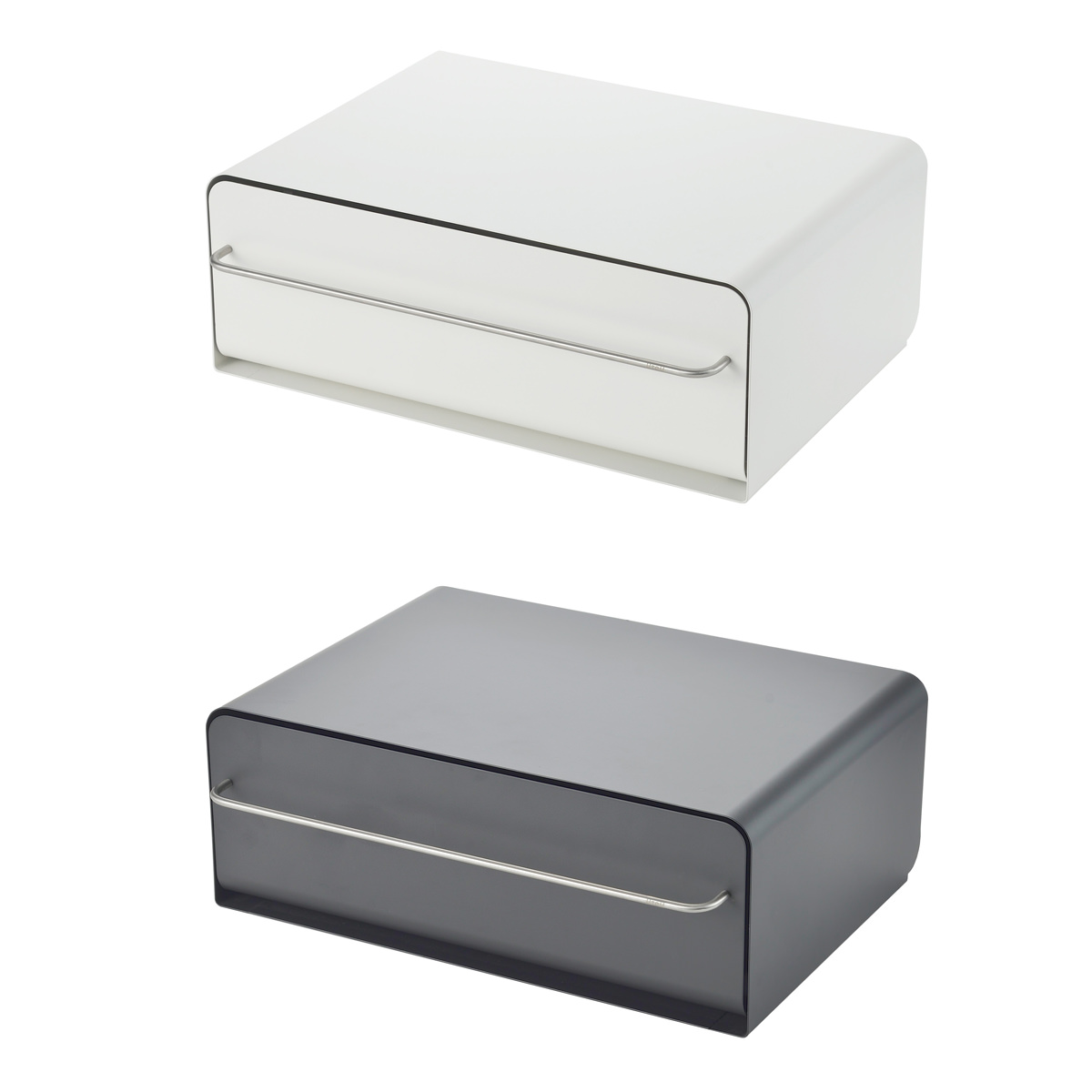 カウンタードロワー 〔外寸:約40.2×31.3×高さ15.0cm、重量:約4.64kg〕【沖縄県・離島 配送不可】 カームグレー