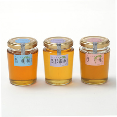 金沢里山産にこだわった、豊かで奥深い味わいのはちみつ・金澤里山はちみつ詰合せ しずく工房・石川県