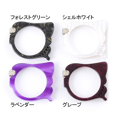 〈 バタフライルーペ 〉携帯用・蝶々 株式会社乾レンズ・福井県 ベネチアンレッド