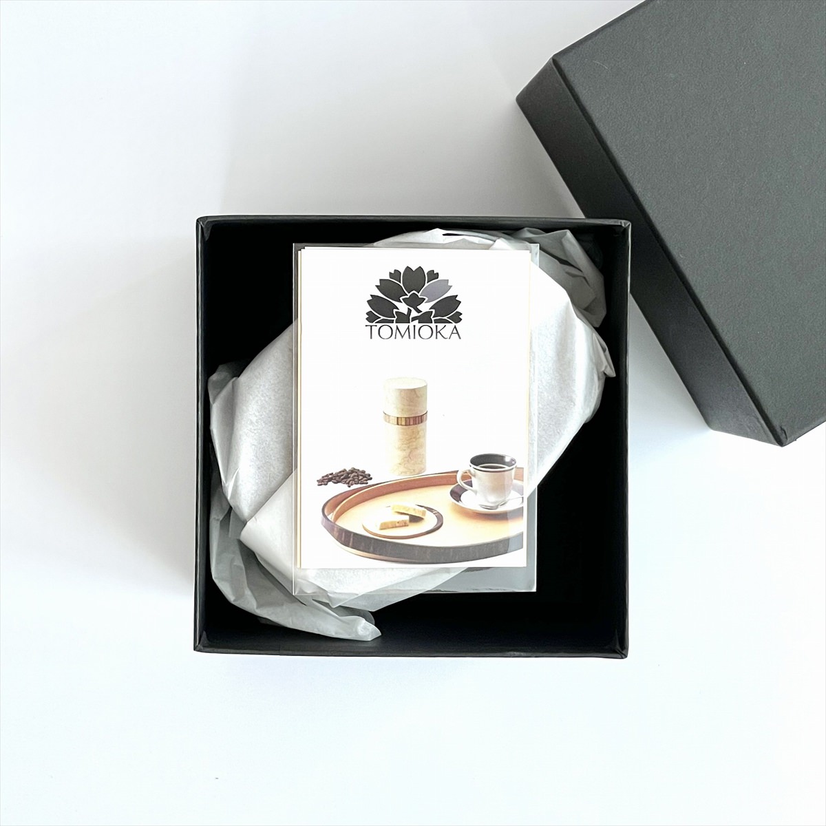 茶筒 楕円から楕円 〔約幅11.5×奥行11.5×高さ11cm、約300g〕