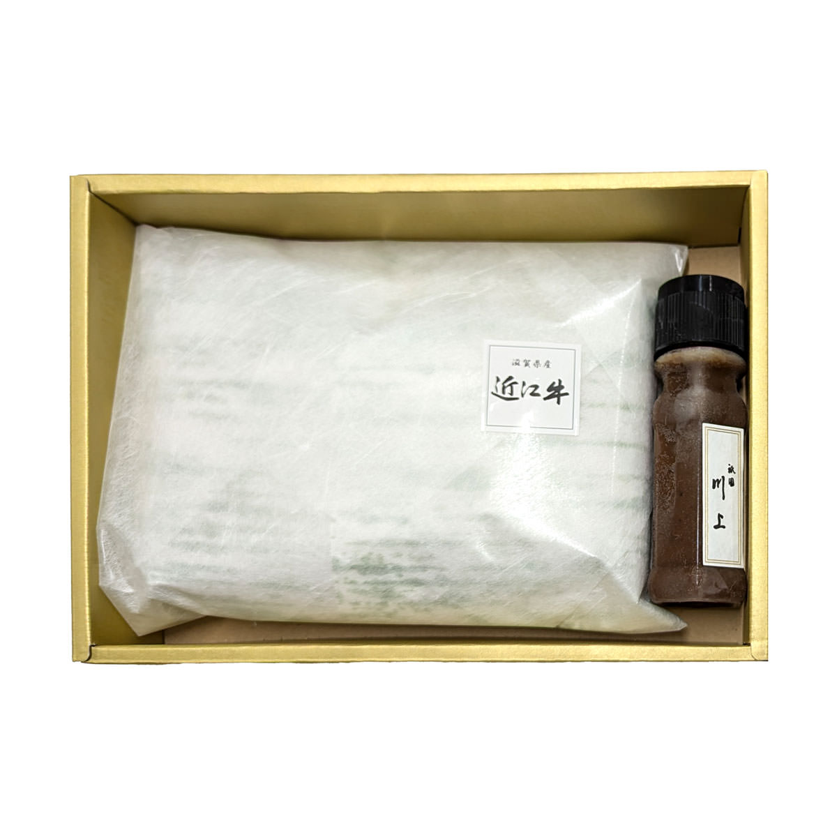 肉の大橋亭 近江牛 サーロイン焼肉 祇園川上 ステーキソースセット 〔サーロイン焼肉用580g、牛脂、和風ステーキソース120ml〕【北海道・沖縄県・離島 配送不可】