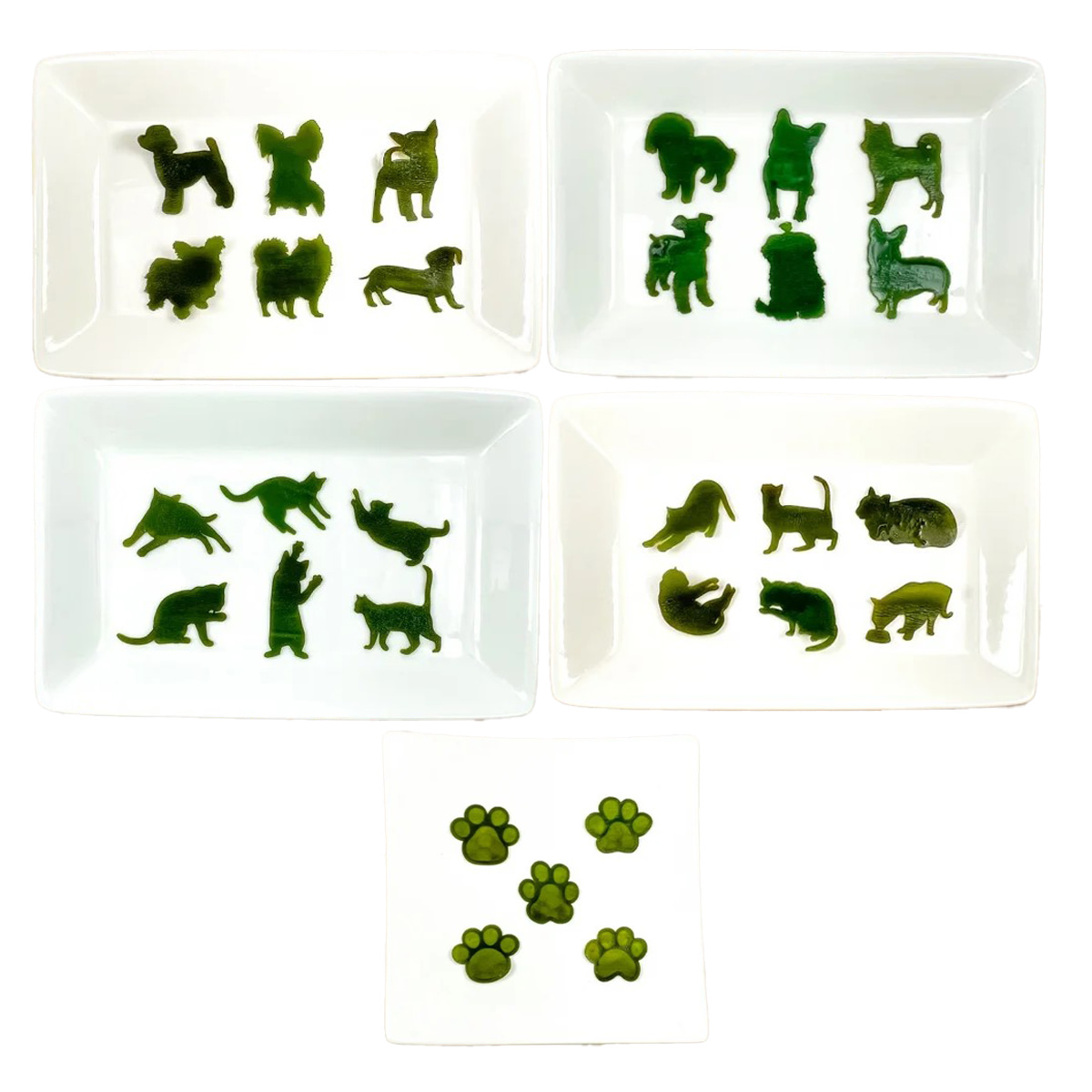 デザイン昆布 動物昆布シリーズ 飾りこんぶ 〔ワンこんぶ・ワンこんぶII・ニャンこんぶ・ニャンこんぶII・肉球こんぶ〕