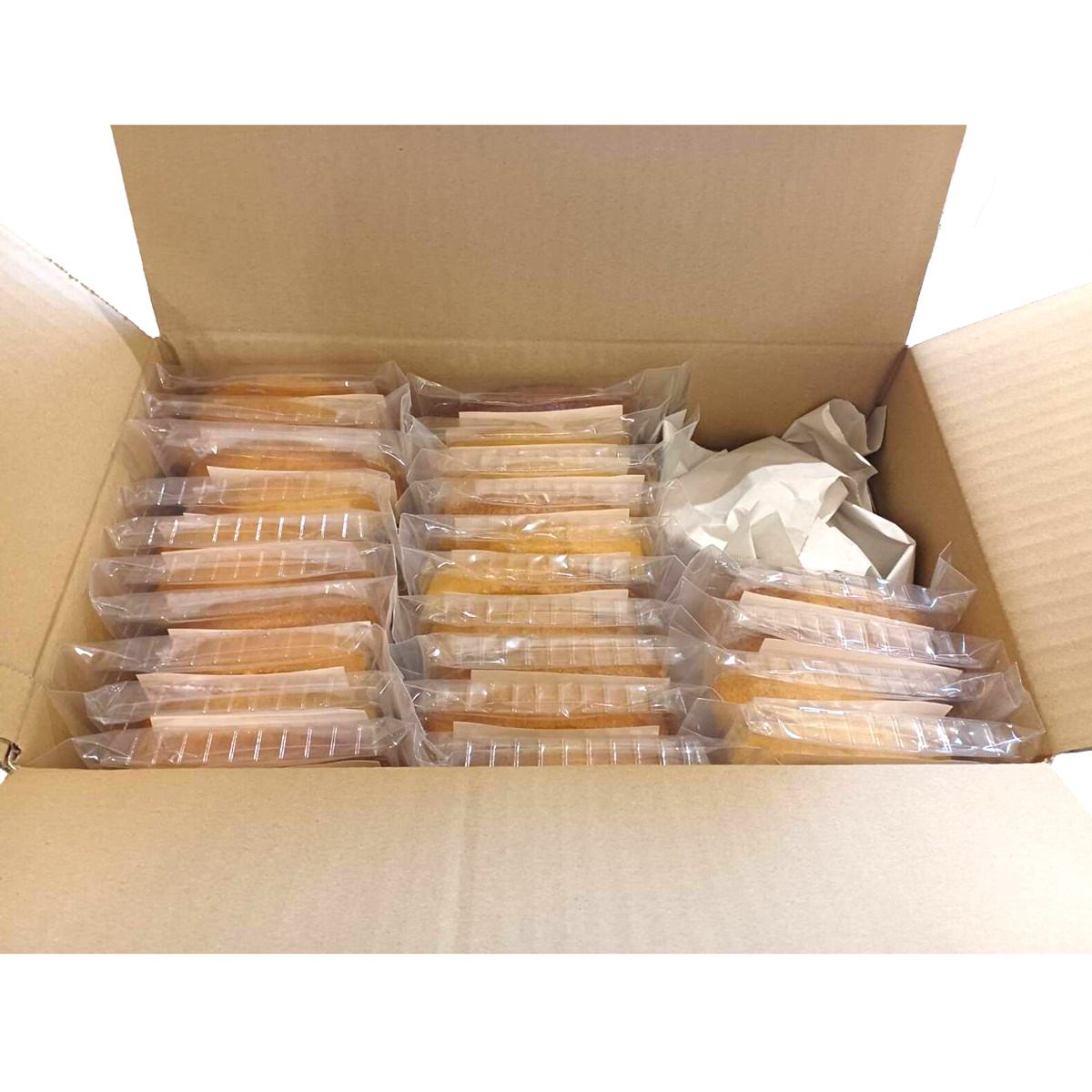 米粉 ソフト バームクーヘン カット プレーン 〔約40g×24個〕