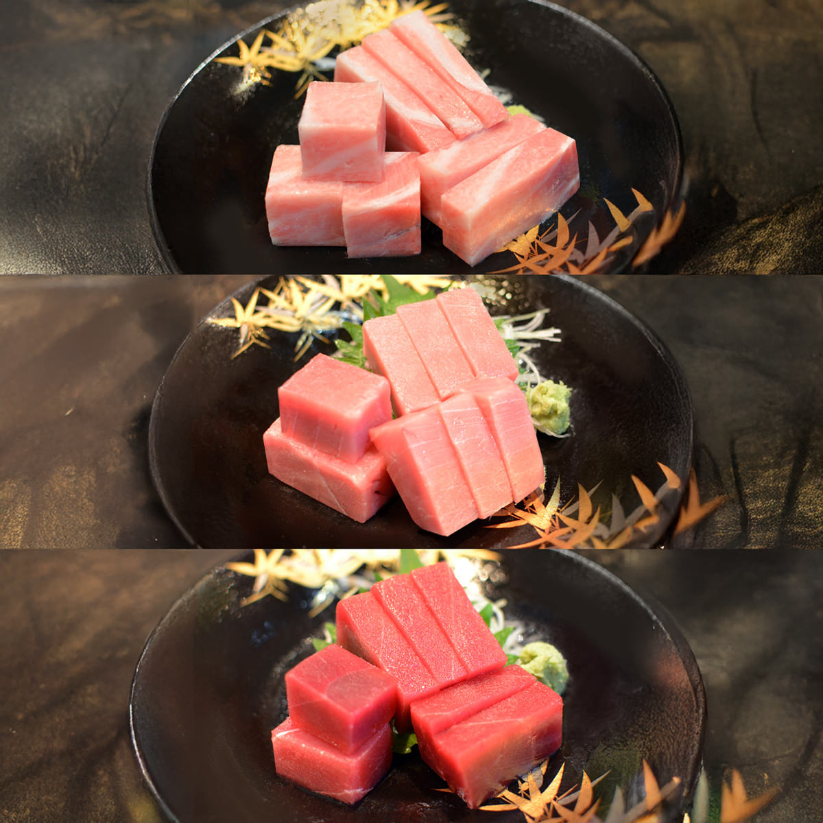 豊洲の宮商 本マグロセットB〔大トロ、中トロ、天然本マグロ赤身〕【北海道・沖縄県・離島 配送不可】