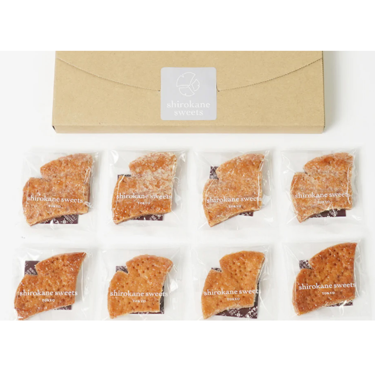 白金プラチナリーフパイ〔8個〕