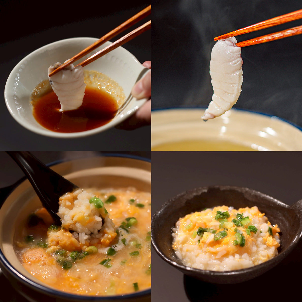 uoya 齋藤商店 あんこう しゃぶしゃぶ 鍋セット〔(あんこう切身、だし汁、ポン酢)×2〕