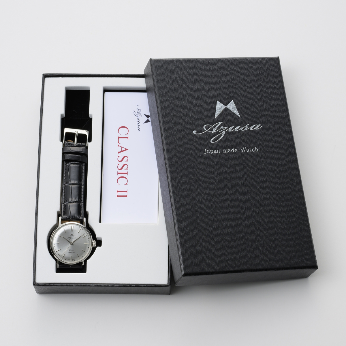腕時計 Azusa CLASSIC II〔腕回り:最長約17.5cm〕 シルバー