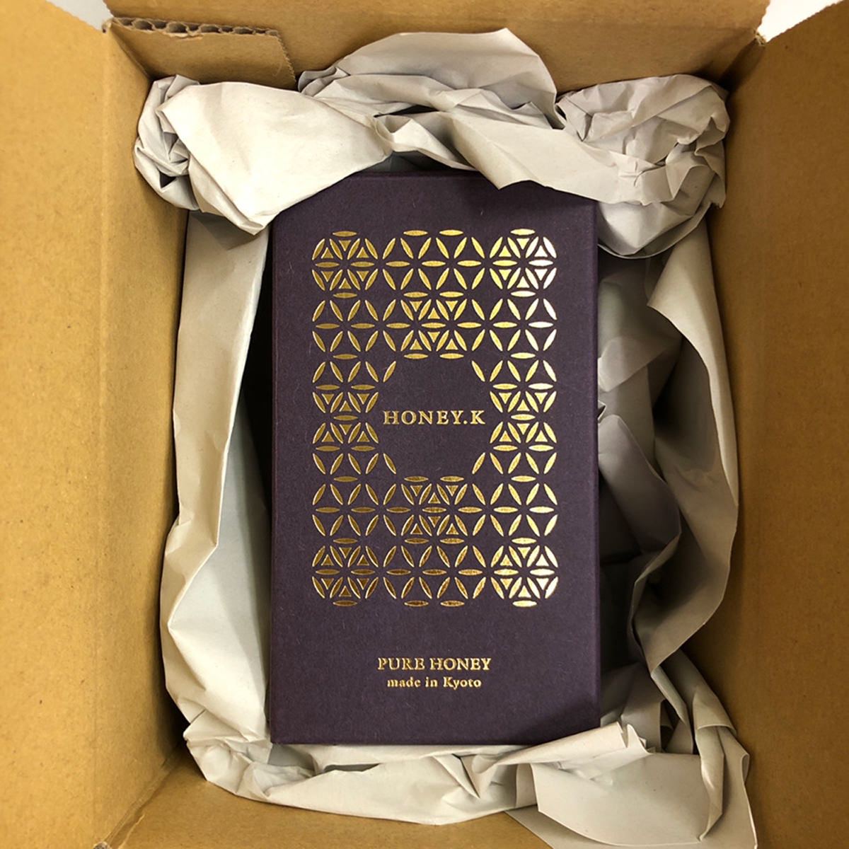 京都市内産 蜂蜜 京百花 化粧箱入 〔250g〕【北海道・沖縄県・離島 配送不可】