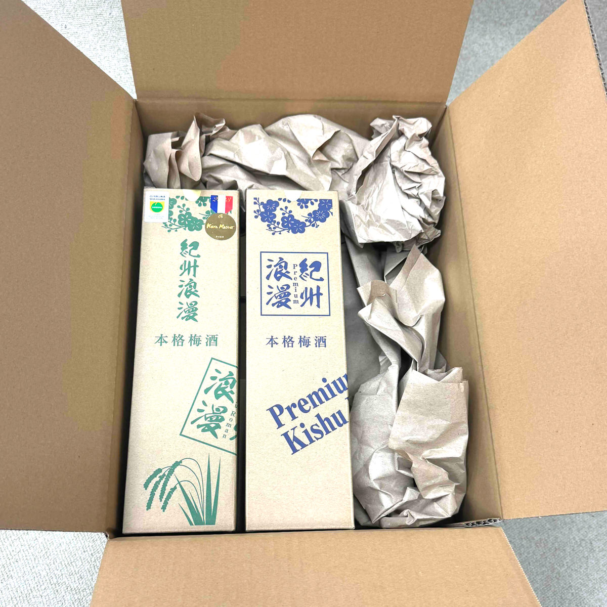 本格 梅酒 紀州浪漫 プレミアム紀州浪漫 飲み比べ 〔紀州浪漫、プレミアム紀州浪漫 各720ml〕