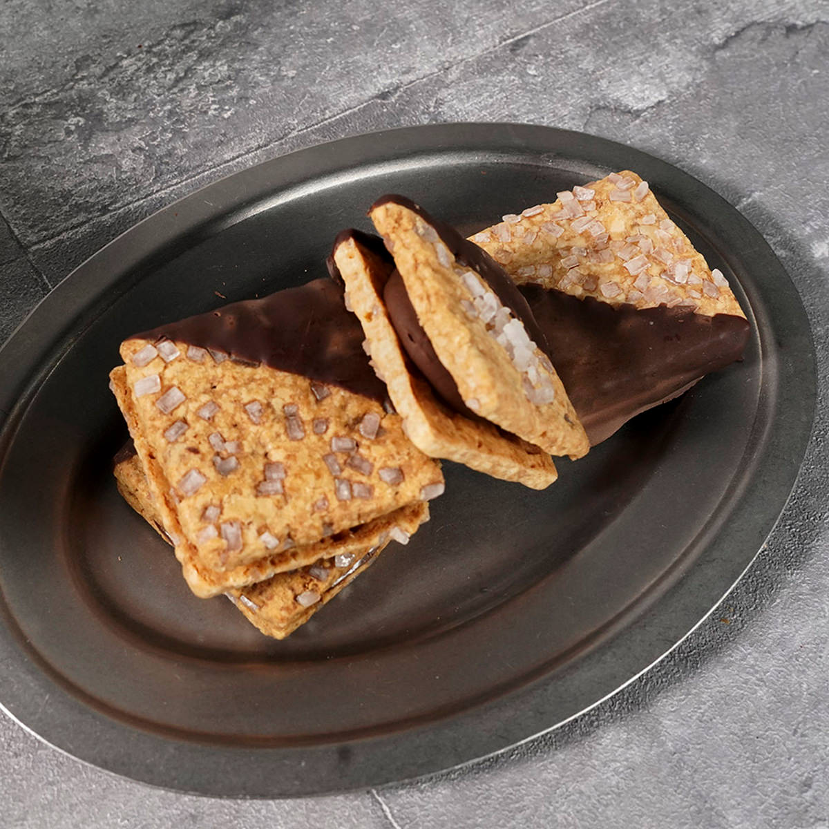 ショコラバスクチーズクッキー キャラメル〔4個〕