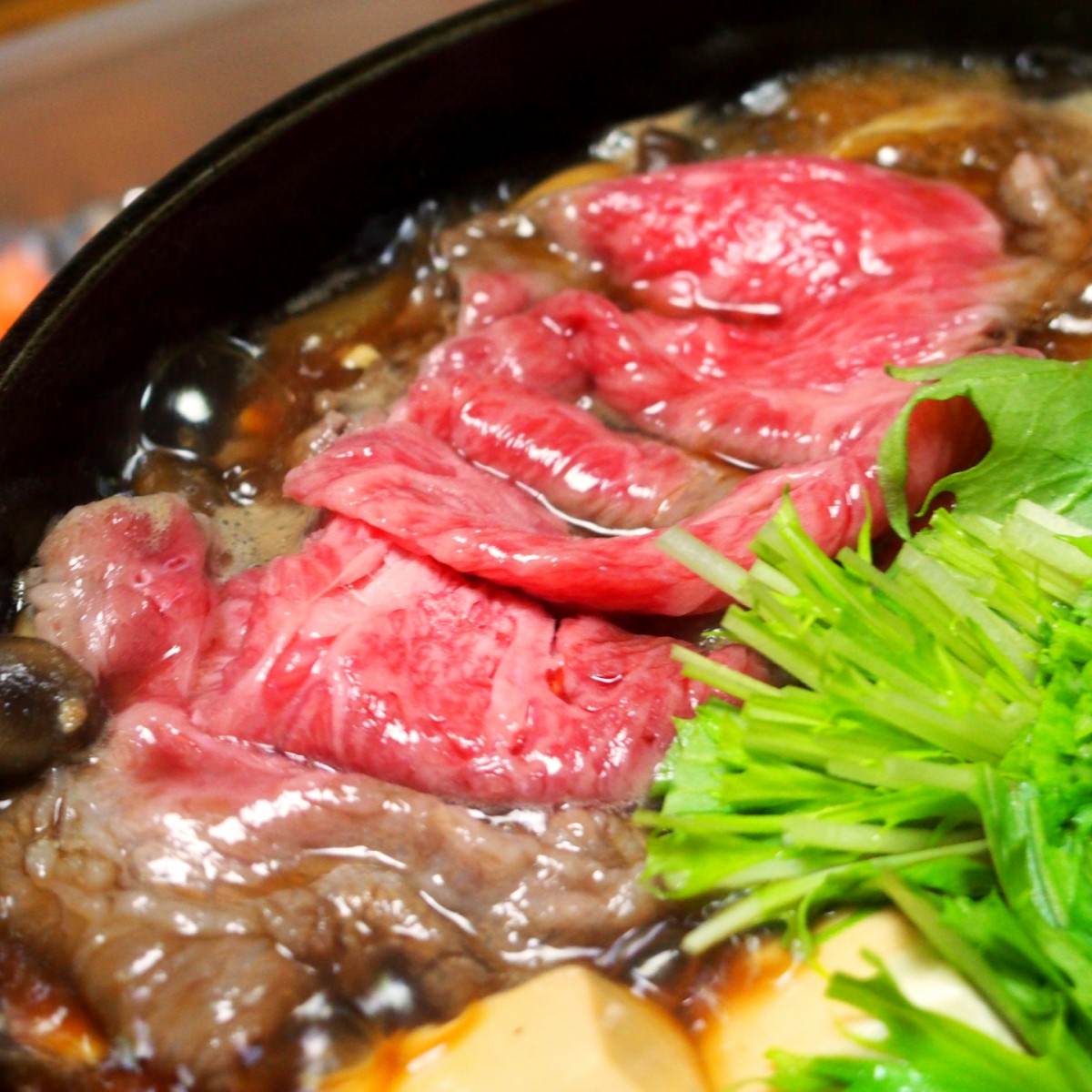 特選 千屋牛 ロース すき焼・しゃぶしゃぶ用 〔350g〕