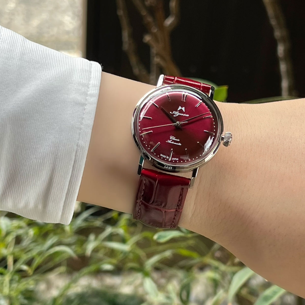 腕時計 Azusa CLASSIC II〔腕回り:最長約17.5cm〕 シルバー