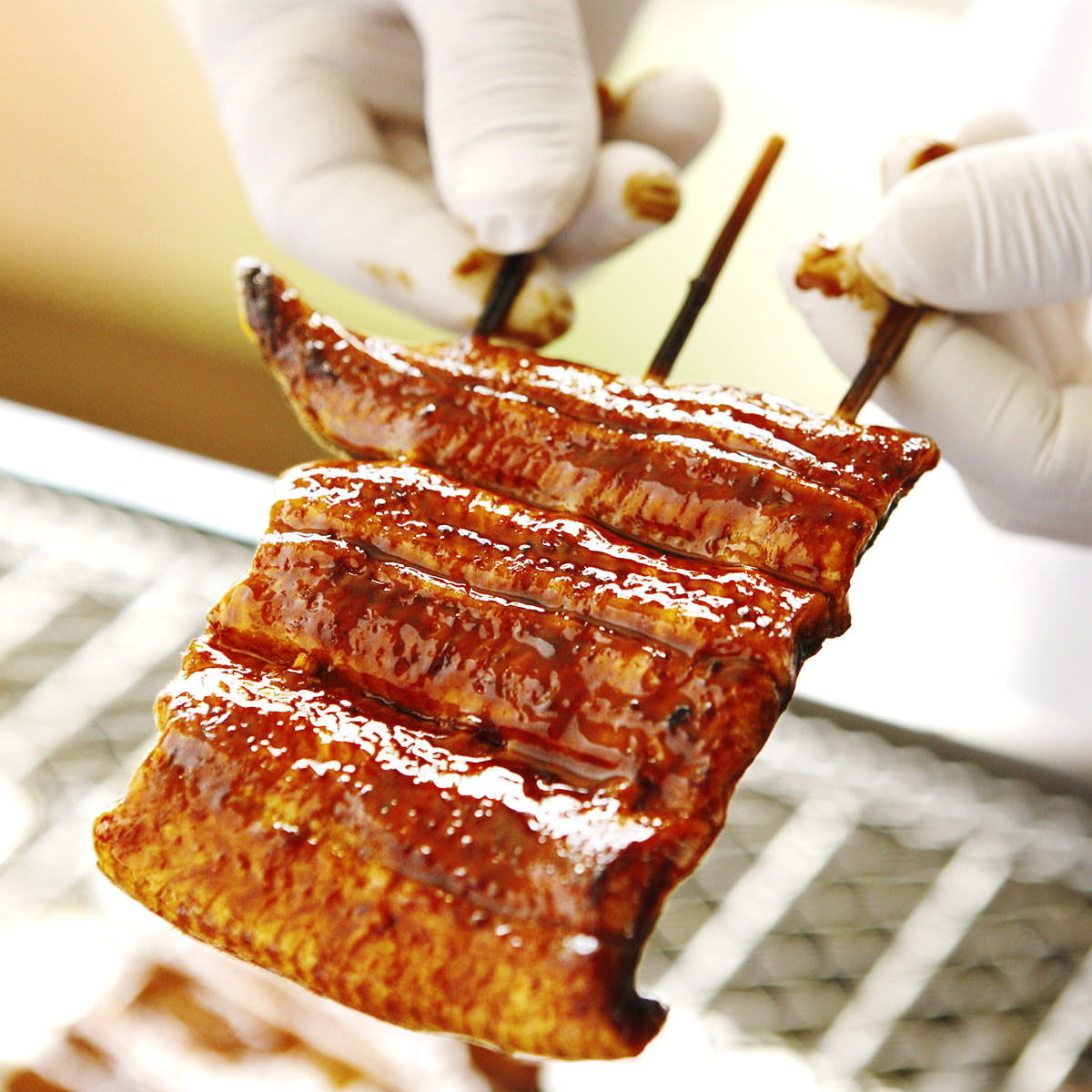 うなぎ蒲焼 4串 詰合せ 〔80g×4 たれ・山椒付き〕