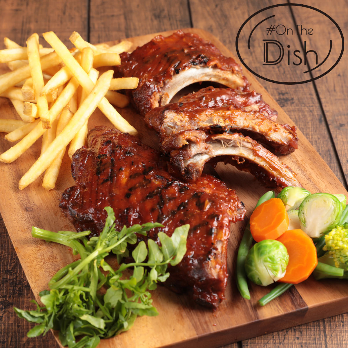 バーベキューセット アメリカン2種詰合せ 〔BBQベイビーバックリブ約300g×2、オックステールスープ580g×2〕