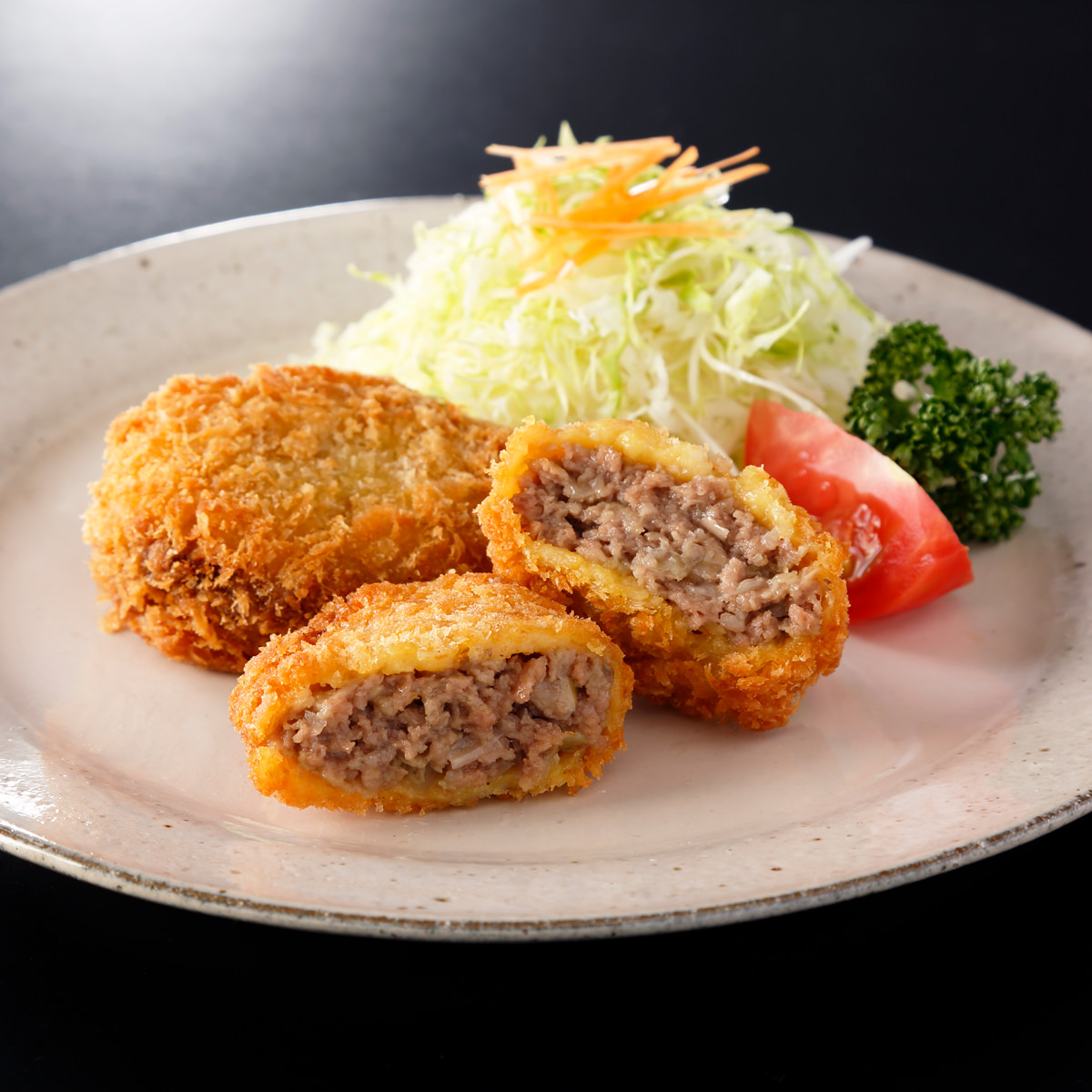 銀座吉澤 松阪牛メンチカツ コロッケ 2種 詰め合わせ 〔メンチカツ(55g×5個)×2、コロッケ(55g×5個)×2〕