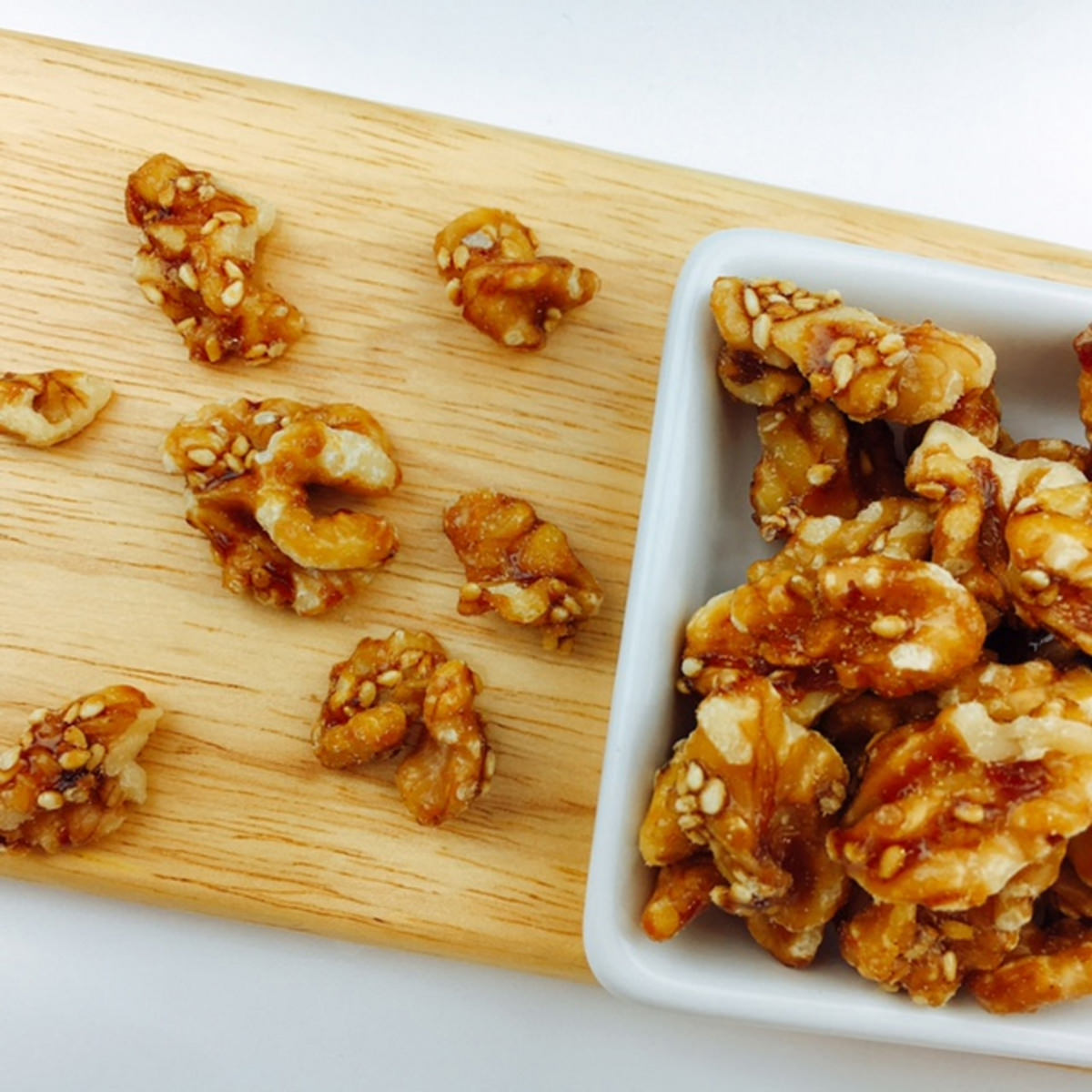 金沢のこだわり醤油でつくった おいしい くるみ 〔40g×3個〕