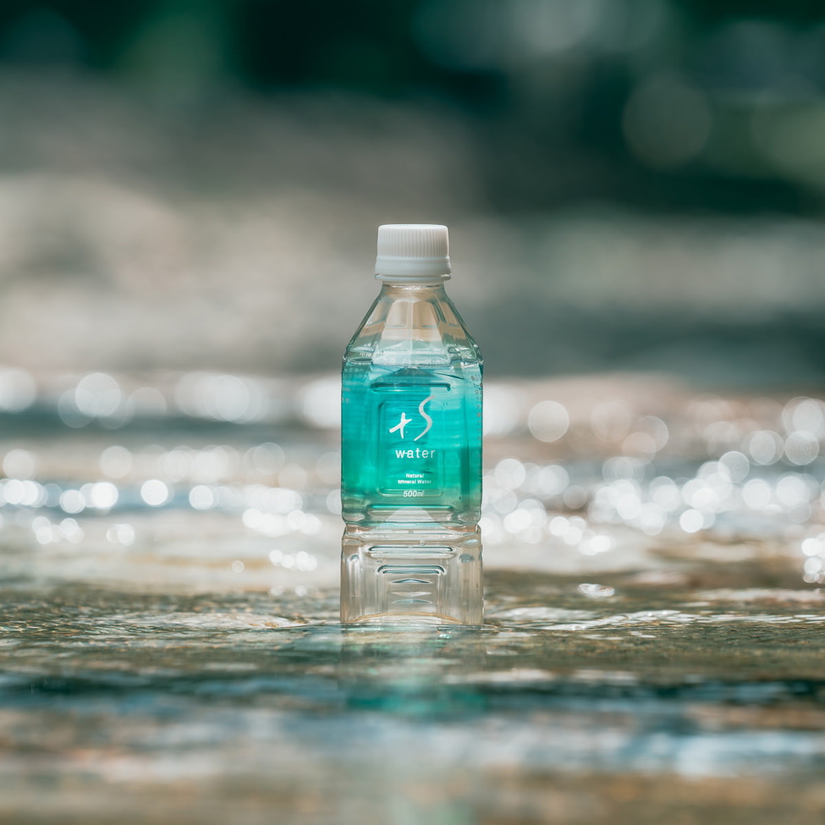 超軟水 シリカ水 +S water 〔500ml×24本〕【北海道・沖縄県・離島 配送不可】