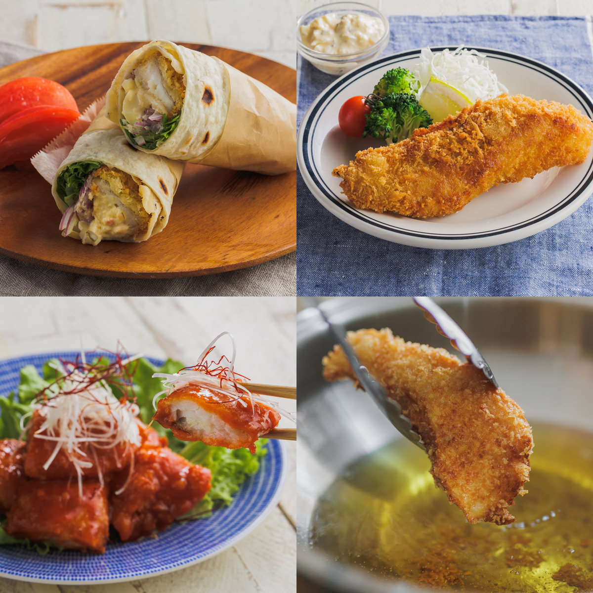 uoya 遠藤水産 ましお造り たらフライ〔(60g×3切)×4パック〕