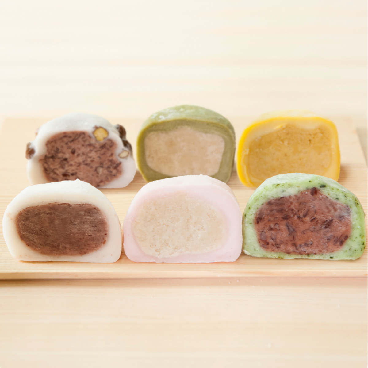 石川 能登 むらのもちや 冷凍大福 詰め合わせ ギフト〔しろ・あか・豆・よもぎ・抹茶・かぼちゃ〕