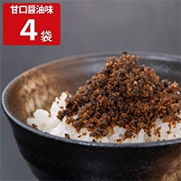 あごごま 甘口醤油味 〔60g×4〕