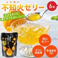 飲むゼリー 不知火みかん〔140g×6〕
