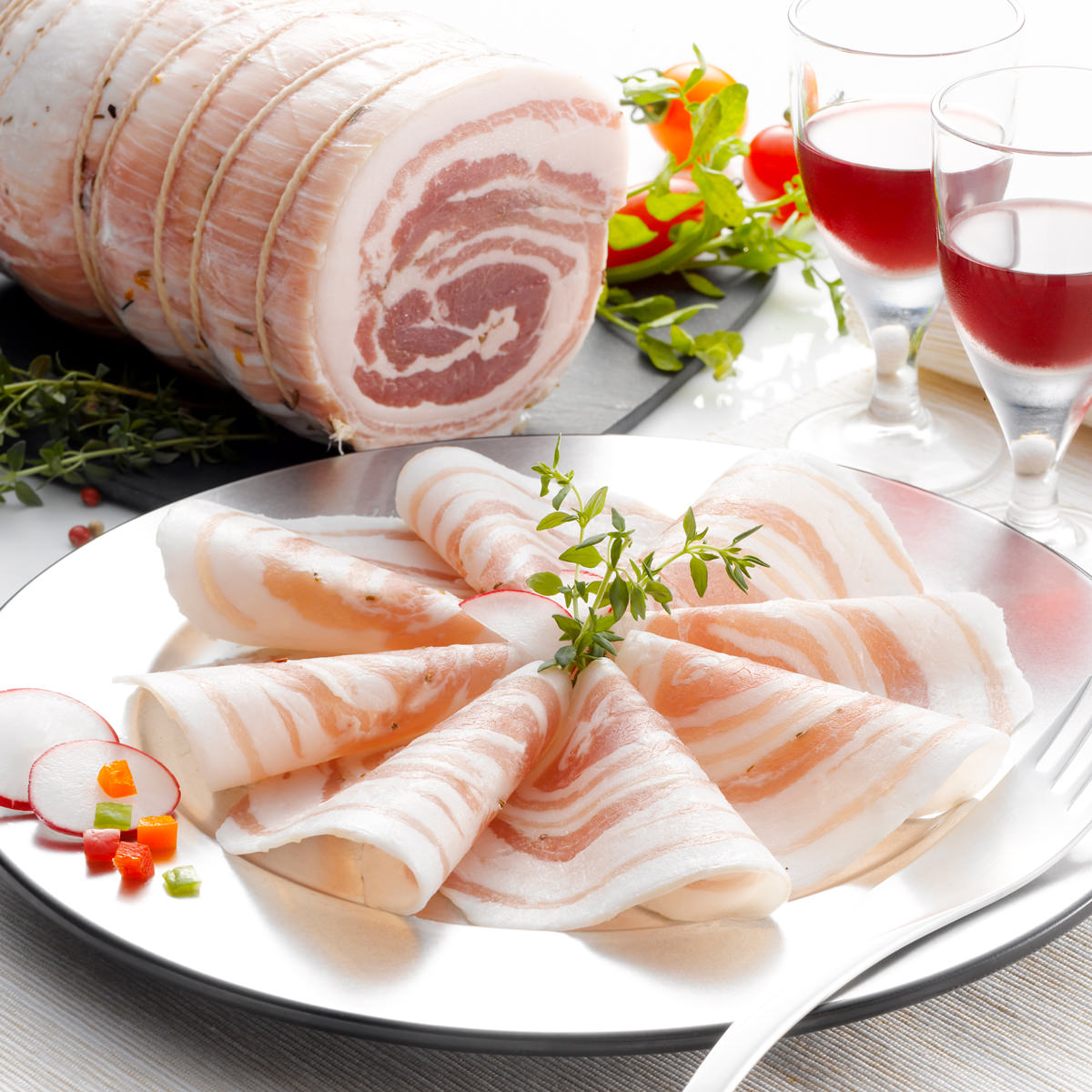 南州農場 パンチェッタ 〔40g×3〕