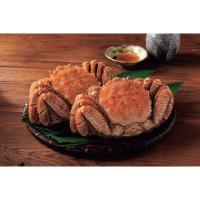 北海道産活蒸毛がに