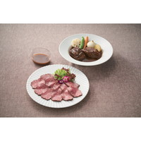 ブラッセリートモ黒毛和牛のローストビーフとビーフシチュー
