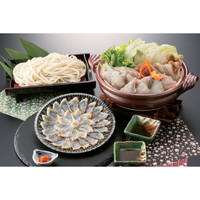 まふく炙り刺身・ちりセット