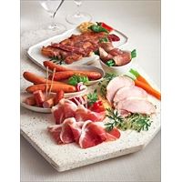 山形 平田牧場 ロカボセット ソーセージハム 6種計13個詰め合わせ〔極み荒挽きソーセージ100g×2、極みソーセージ100g×2、極みロースハム55g×1、極み生ハム55g×2、極みベーコン70g×2、三元豚味噌漬け112g×4　〕