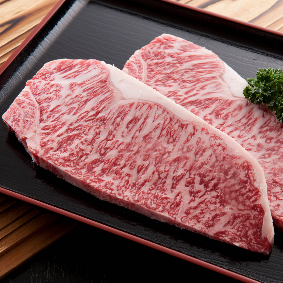 高橋畜産食肉　山形牛 ロースステーキ2枚入り〔400g〕